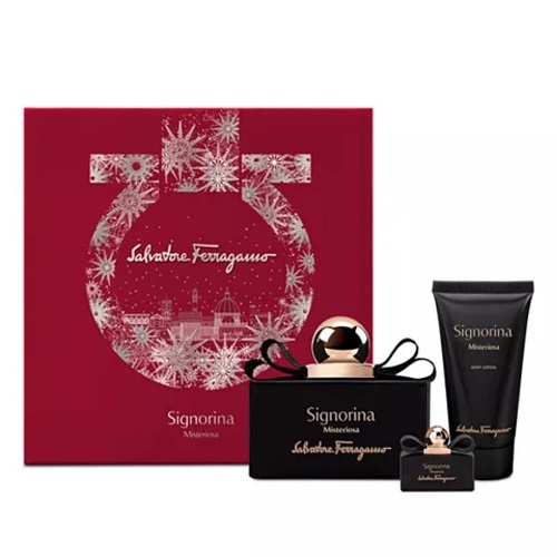 Salvatore Ferragamo Signorina Misteriosa EDP 100ml 3 Piece Gift